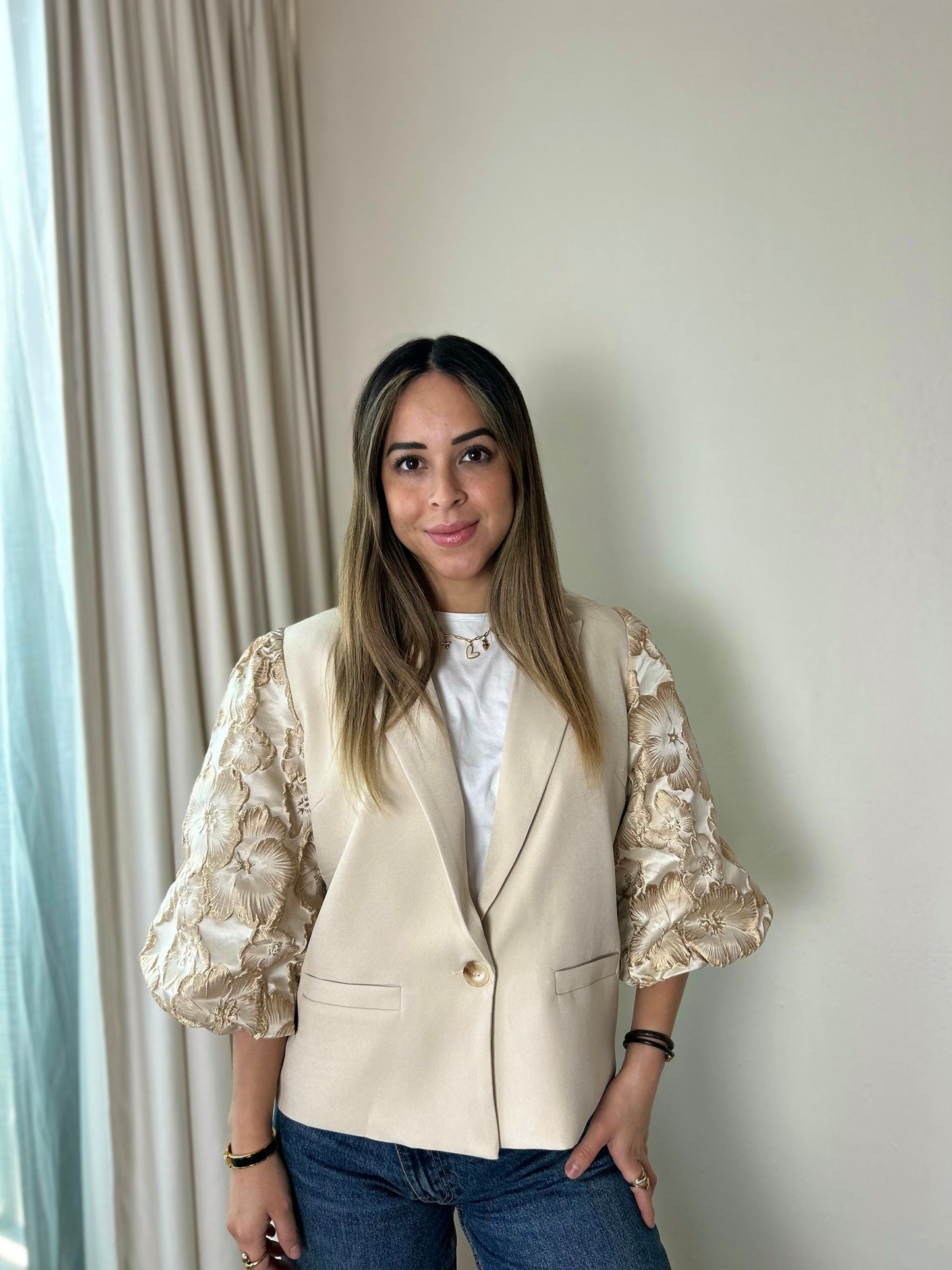 Tallie Bloemen Blazer