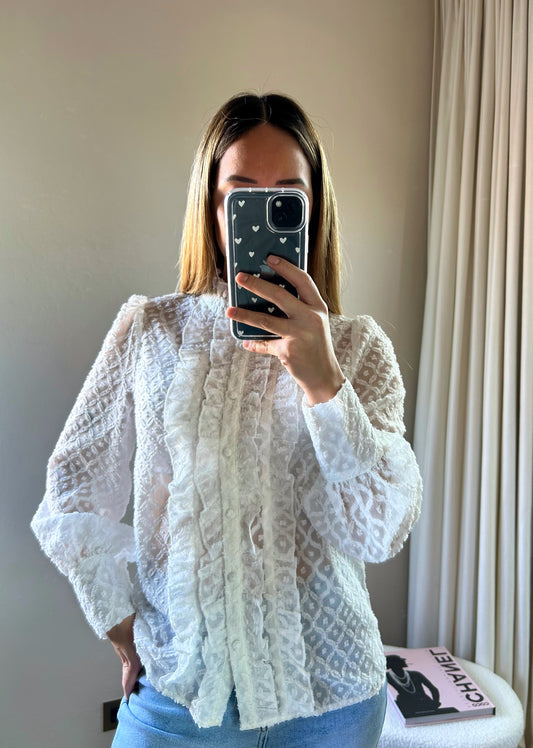 Anastasia Witte Blouse